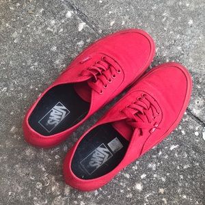 Red vans
